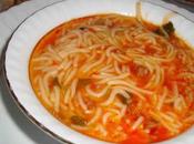 Bouillon vermicelle tomate boeuf cookeo