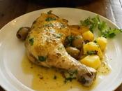 Tajine poulet pommes terre olive cookeo