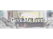 Give Five Books livres premier semestre 2018