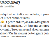 Menaces mort, encore, tranquilou continue… #haters