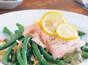 Filets truites haricots verts thermomix