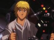 plonge Star Wars (1977) dans style Japanime