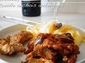 Bohémienne, ratatouille provençale anchois l’aubergine