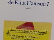 va-t-on faire Knut Hamsun