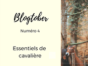 Blogtober essentiels cavalier d’Automne