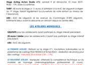 Inscrivez-vous stages cinema prestiges section jeunes france toulouse