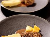 Grand menu chasse 2ème plat: Filet cerf, crumble sauce chocolat noir