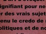 politique devenue cercle vérité disparue…