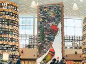Cette bibliothèque dévoile arbre Noël composé 13.000 livres