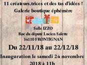 Frontignan ARTeliers 1ère édition Galerie boutique éphémère