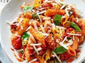 pasta chorizo poivrons tomates cookeo
