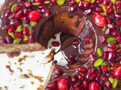 Cake chocolat fruits