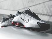 Nike Shox Silver Black retour