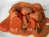 Poulet crémeux carottes