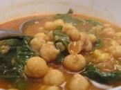 Soupe pois chiches épinards thermomix