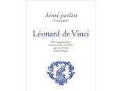 (Note lecture), Léonard Vinci, Ainsi parlait..., Marc Wetzel