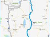 route pour Jackson Hole…