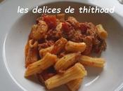 pâtes fraîches thon