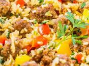 saucisses poivron cookeo