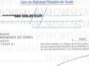 client Cabinet reçoit chèque 689.509,26 Euros.