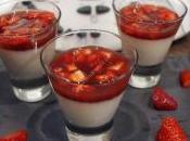 pana cotta chocolat blanc fraises thermomix Vorwerk