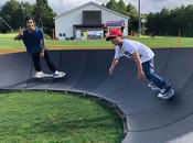 Pump Track: modules flexibles pour skateurs