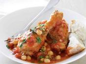 Recette poulet tomate pois chiches