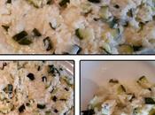 Risotto courgette bleu d’auvergne