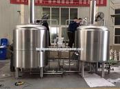Fabricant d'équipement brasserie restaurant 20HL, conception, vente WEMAC Fabrication bière