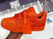 Virgil Abloh tease sneaker Louis Vuitton Orange