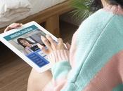 TÉLÉMÉDECINE Consultation ligne face face, même comportement patient