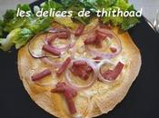 tortillas façon flammeküeche (WW)