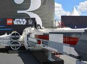 Star Wars: X-Wing taille réelle LEGO exposé Paris
