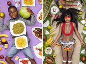 Gregg Segal photographie enfants monde leurs habitudes alimentaires