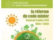[Agenda] Code minier Arnaud Gossement intervient conférence relative réforme code minier, organisée Commission régulation l'énergie
