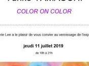 Galerie exposition Yuriko Yamauchi Color partir Juillet 2019