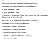 formule politesse pour huissier