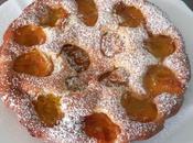 Gâteau moelleux prunes jaunes l'amande