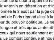 l’acharnement judiciaire politique contre Antonin Bernanos doit cesser #FreeAnto