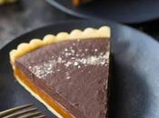 Tarte chocolat caramel beurre salé thermomix