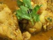 Poulet curry pois cassés