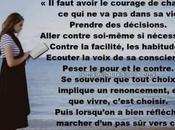 Avoir courage