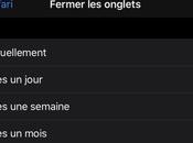 Comment fermer automatiquement onglets dans Safari