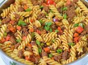 Pâtes viande hachée cookeo