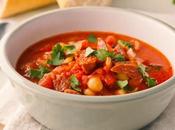 soupe pois chiche chorizo cookeo
