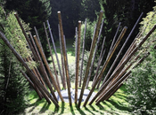 Black Bamboo, installation l’artiste NILS-UDO Fondation groupe