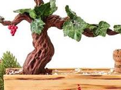 bûche Vigne enchantée chef Dominique Costa, Peninsula Paris