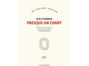 (Note lecture), Presqu'un chant Dürs Grünbein Alexis Pelletier