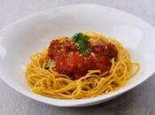 Boulette agneau sauce tomate spaghetti