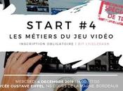 #GAMING SNJV BORDEAUX GAMES conférence Start métiers vidéo lance 4ème édition décembre